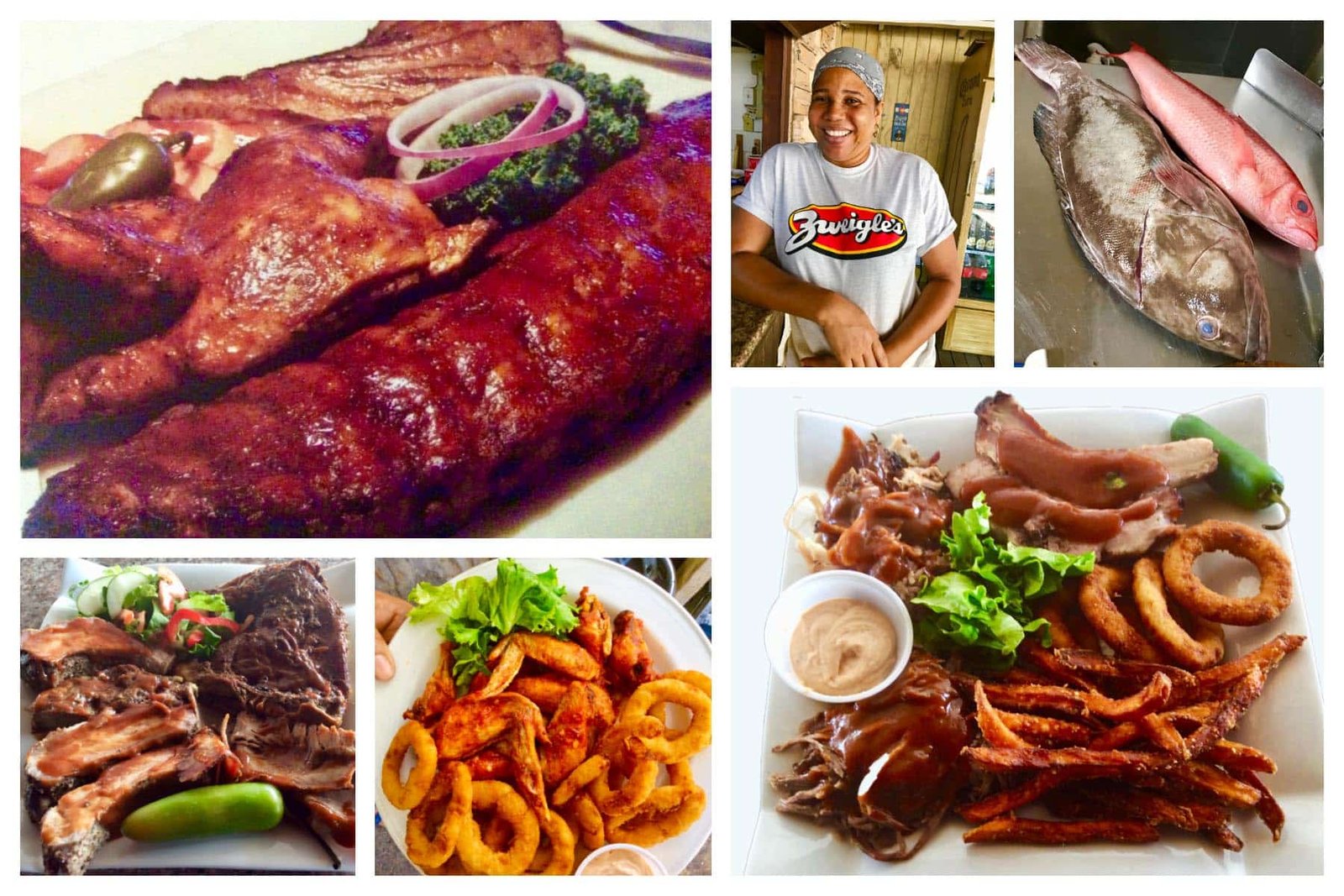 Fat Tony’s Smokehouse & Restaurant – Food Cupecoy Sint Maarten Fat Tony's Smokehouse & Restaurant - Food -Cupecoy St Maarten - St Martin - Best smoked meats on the Island! Great value for the price :)