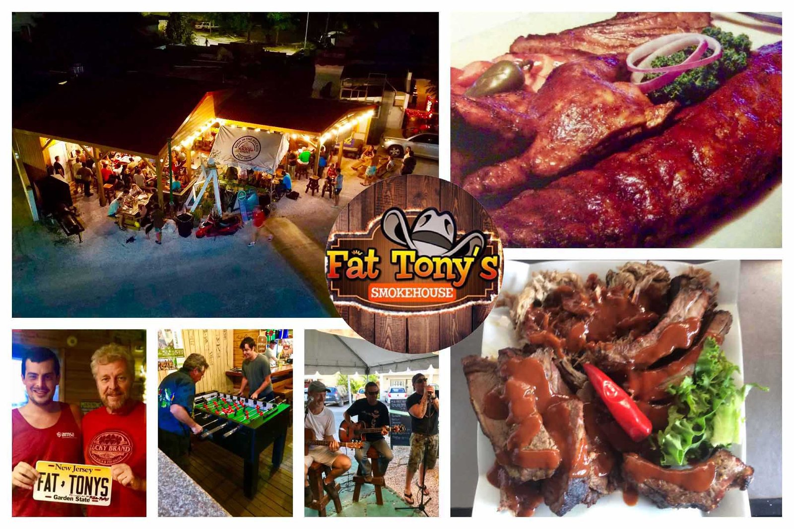 Fat Tony's Smokehouse & Restaurant - Location Cupecoy St Maarten - St Martin - Best smoked meats on the Island! Great value for the price :) 
