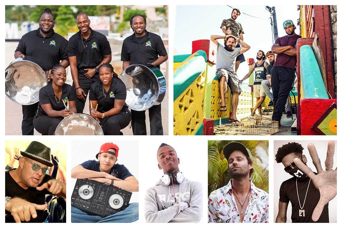 Artists, Musicians & DJ's for Events and Parties on St. Maarten - St. Martin, Anguilla, St. Barths