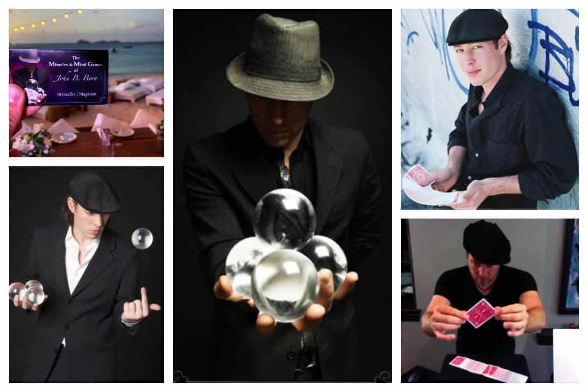 John B. Born - Magician, Mentalist, Magic, Miracles and Mindgames, Show, Entertainment, St Barths, Anguilla, St Maarten