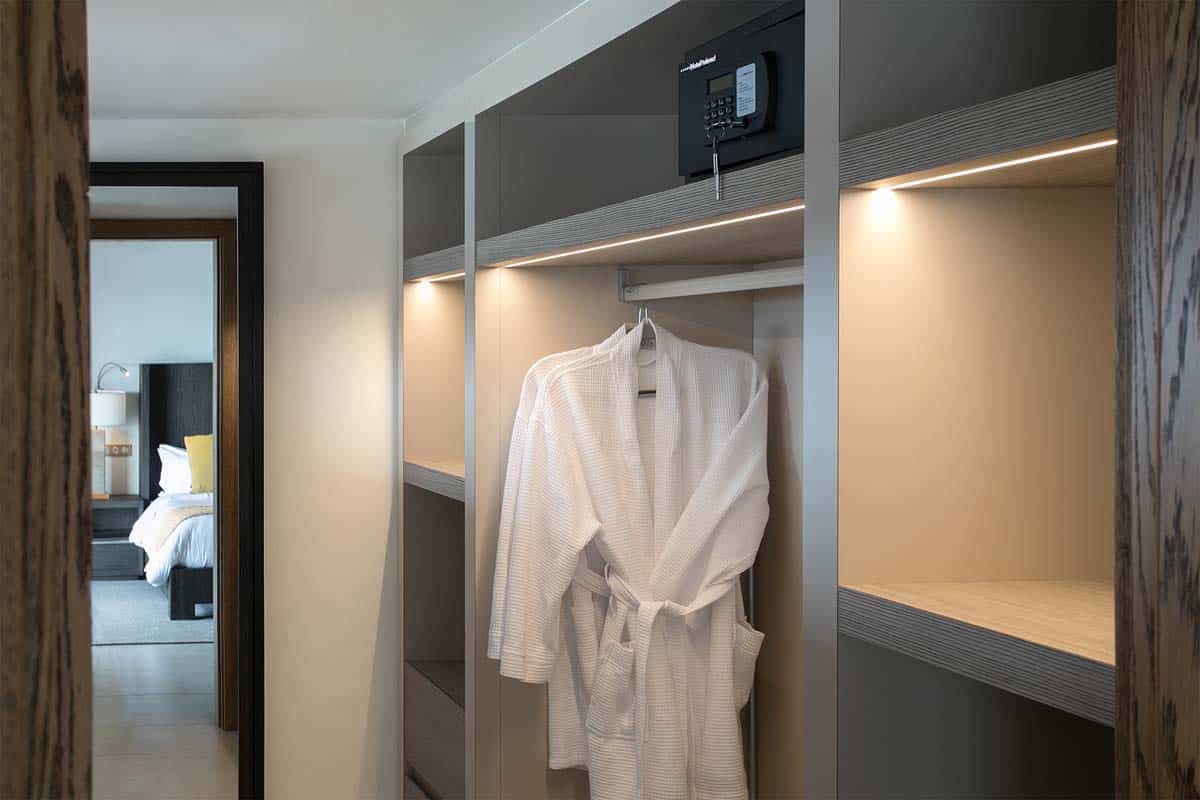 Villa Avanti Bedroom 4, Terres Basses, St. Martin – king bed with en-suite bathroom.