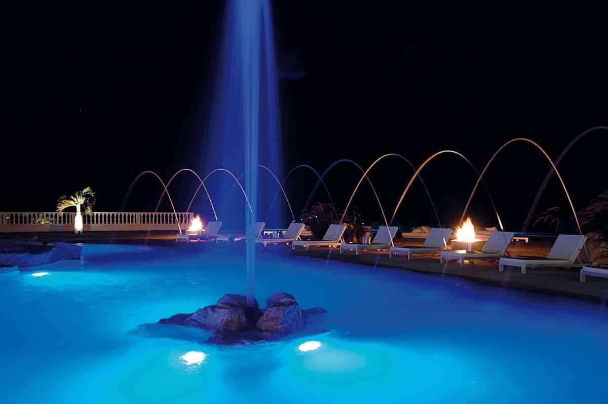 Elegant outdoor event setting at Villa Sandyline, Terres Basses, St. Martin