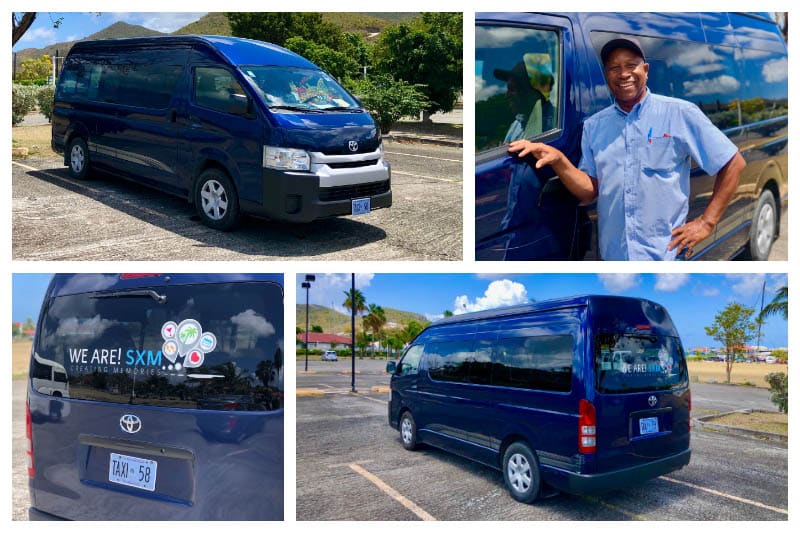 Alius Dede - Taxi 58, Toyota Bus, Group Cab, Family Taxi - Uber St. Martin - St. Maarten I