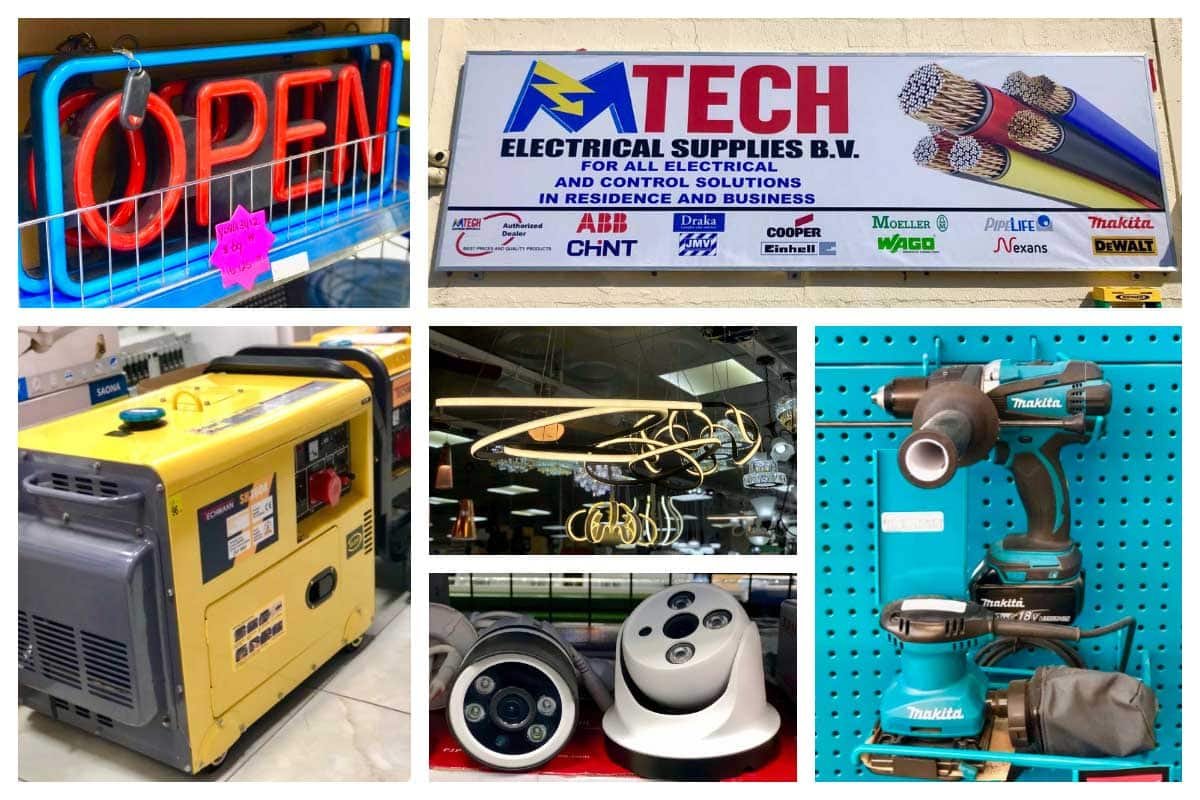 Mtech Electrical Supplies - Lights, Cables, Generator, Power Tools, Security Camera - St. Maarten, SXM