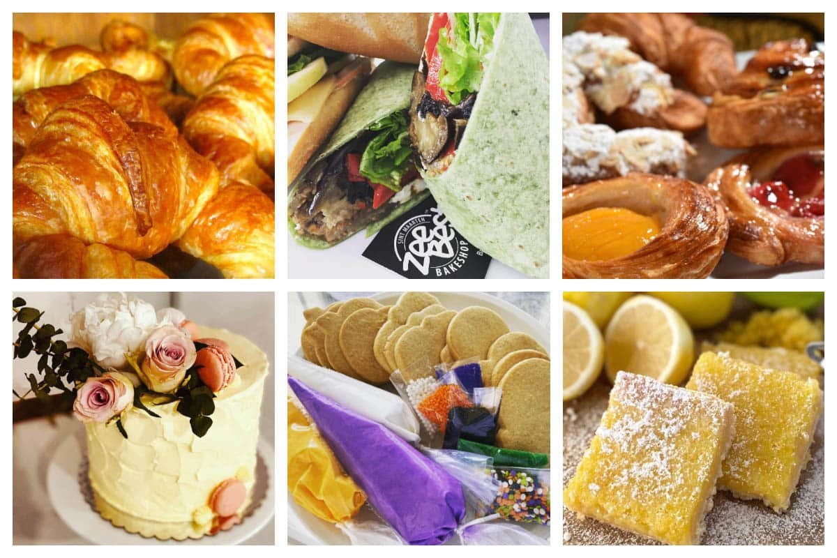 Zee Best Bakeshop - French Croissants, Almond, Wraps, Birthday Cakes, Make your own cookies set, Lemon Pie, Sandwiches etc. S