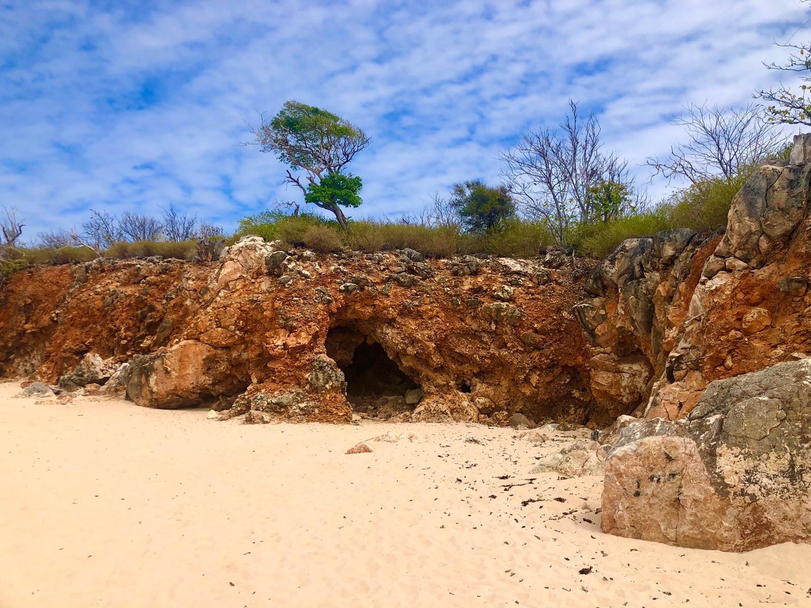 Tintamarre Beach - Turtle Beach on this uninhabited island - nature reserve