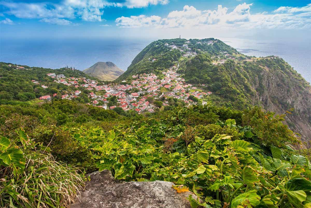 View from Saba - Mas'Cohones Hill