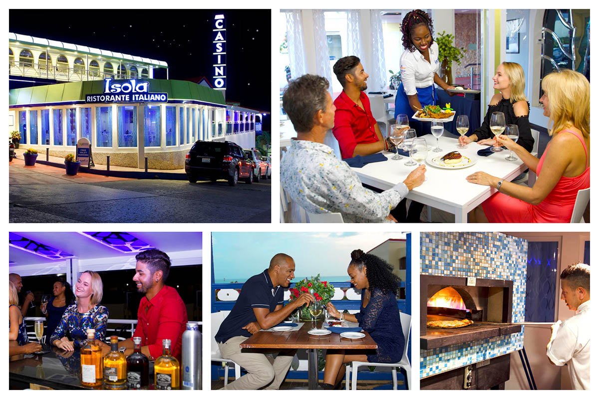 Isola Ristorante in Pelican - Authentic Italian Cuisine, Fresh Pasta, Home made Oven Pizza, Breakfast and Dinner INTRO