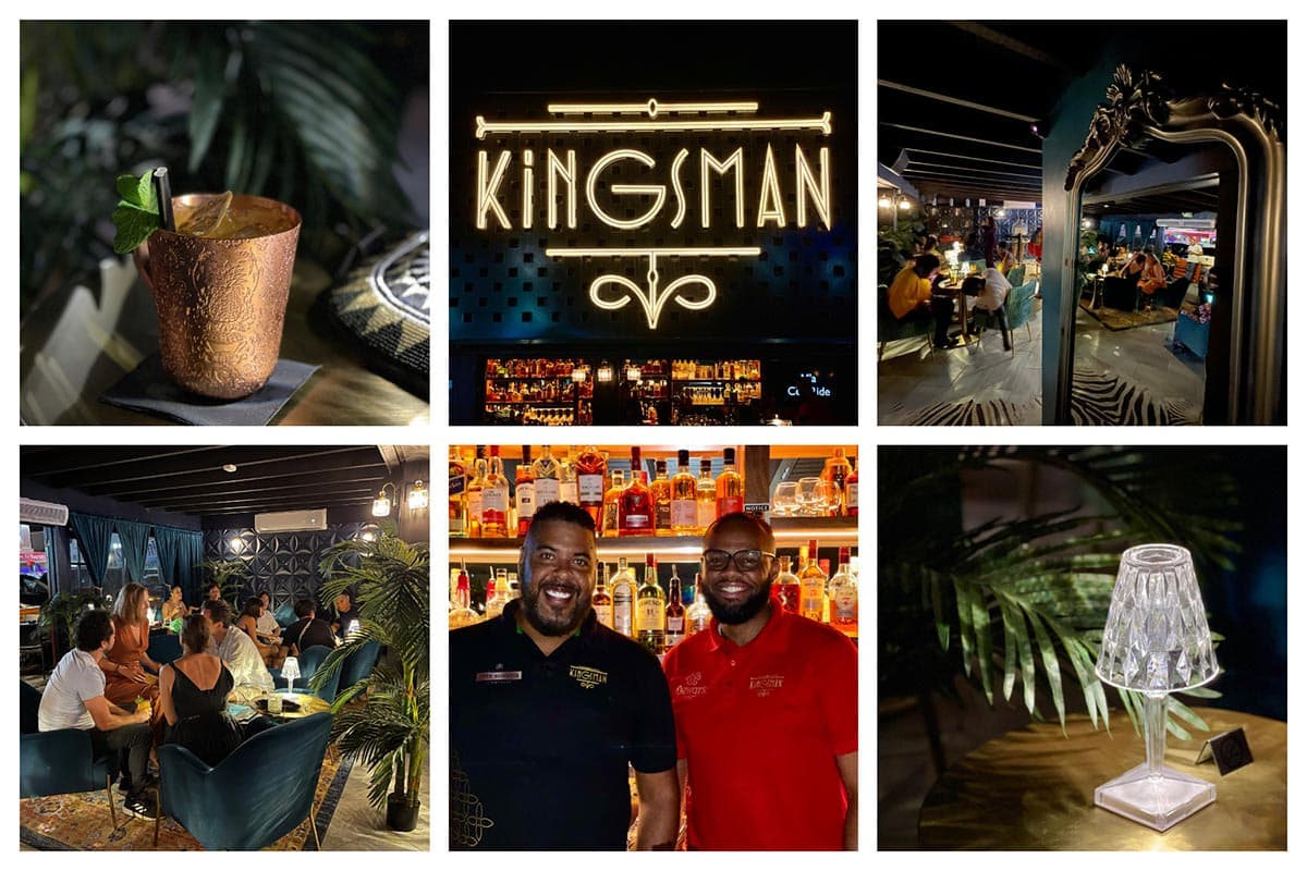 Kingsman in Simpson Bay - Speakeasy Elegant Cocktail Bar - Craft drinks, Live Music, Chic, Classy S