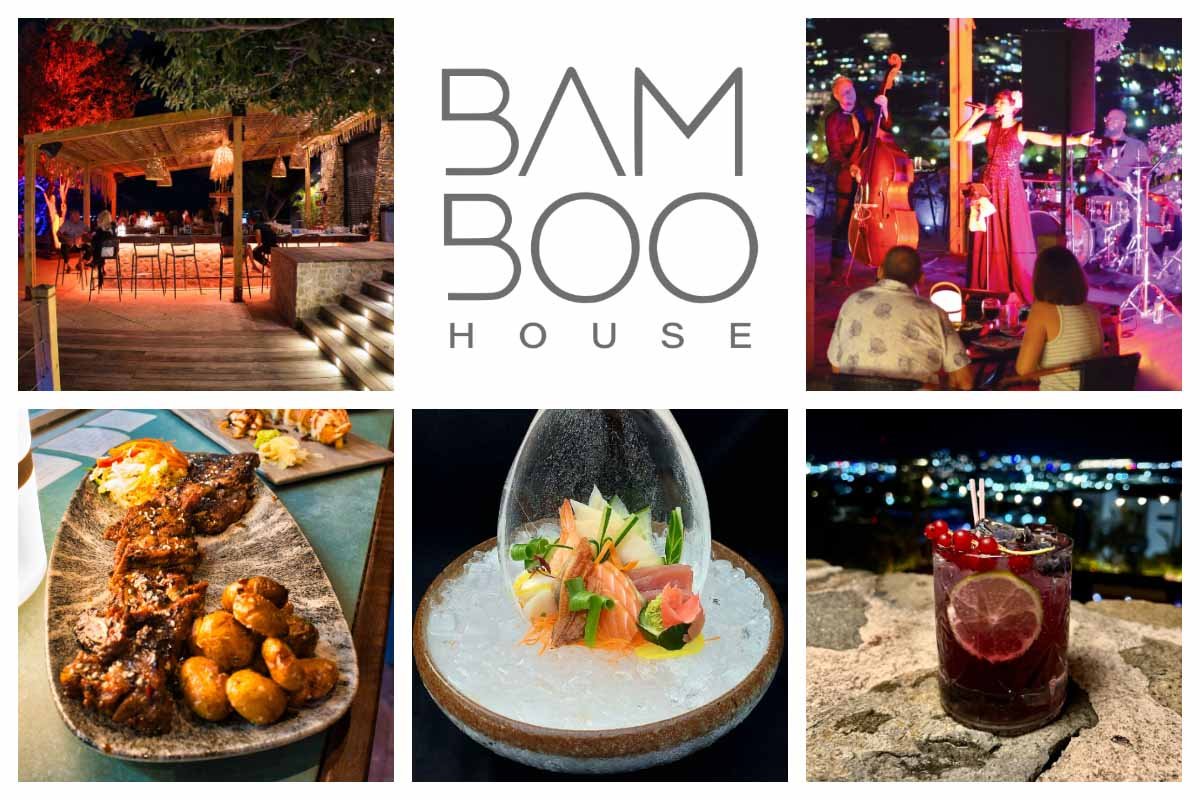 Bamboo House in Cole Bay - Amazing views, Sunset Spot with contemporary Asian cuisine and Craft Cocktails I
