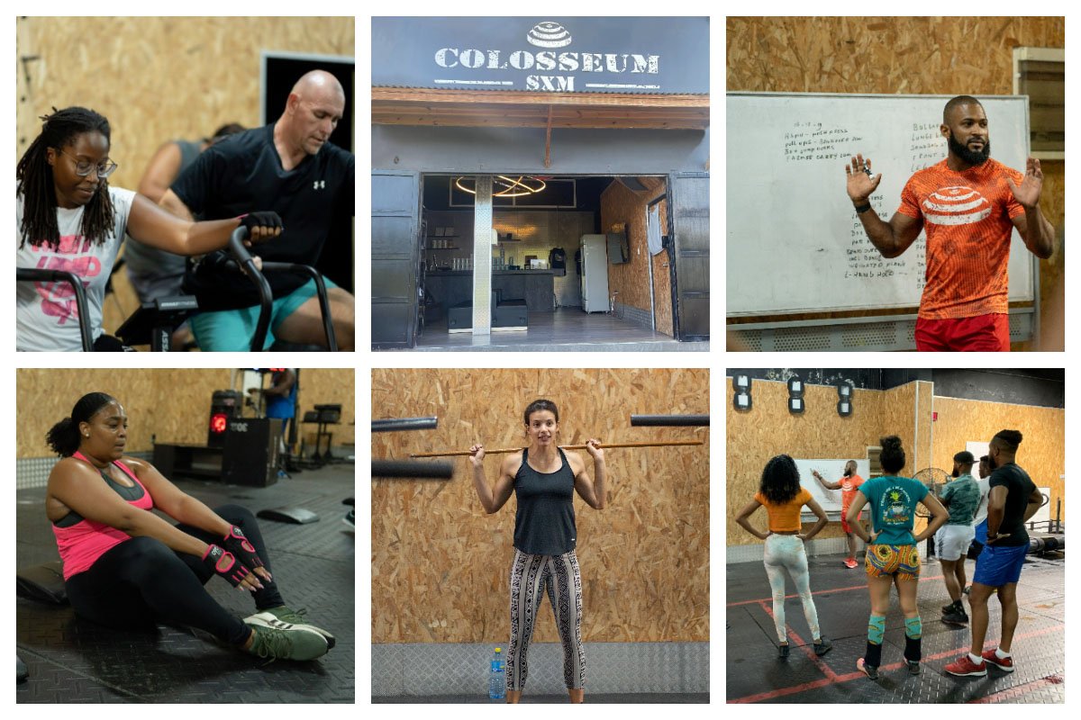 Colosseum Sweat Burn and Built with cardio and resistance training.