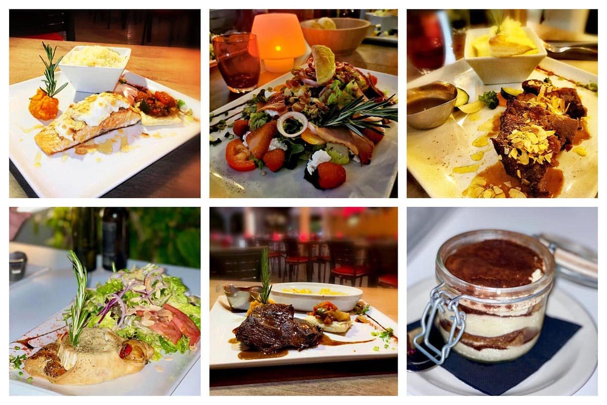 Le Piment - French Restaurant, Saint Marcellin cheese, Slow-cooked meat special, Risotta with Scallop, Prosciutto