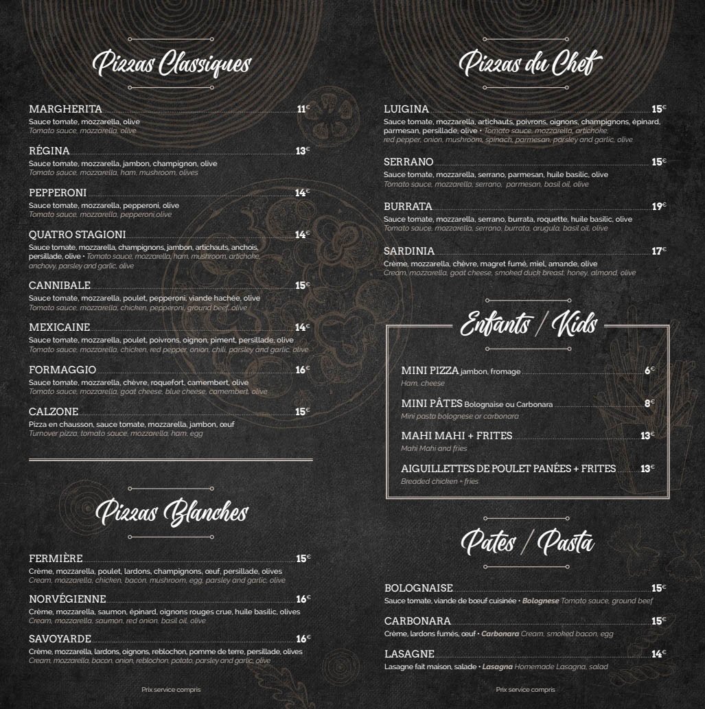 Le Piment - Pizza, Kids and Pasta