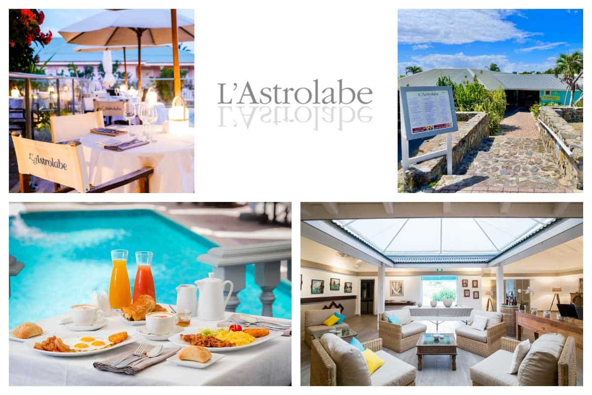 L'Astrolabe Orient Bay - Poolside Dining w Lobster and Surf & Turf night, 3-course menu $49 I
