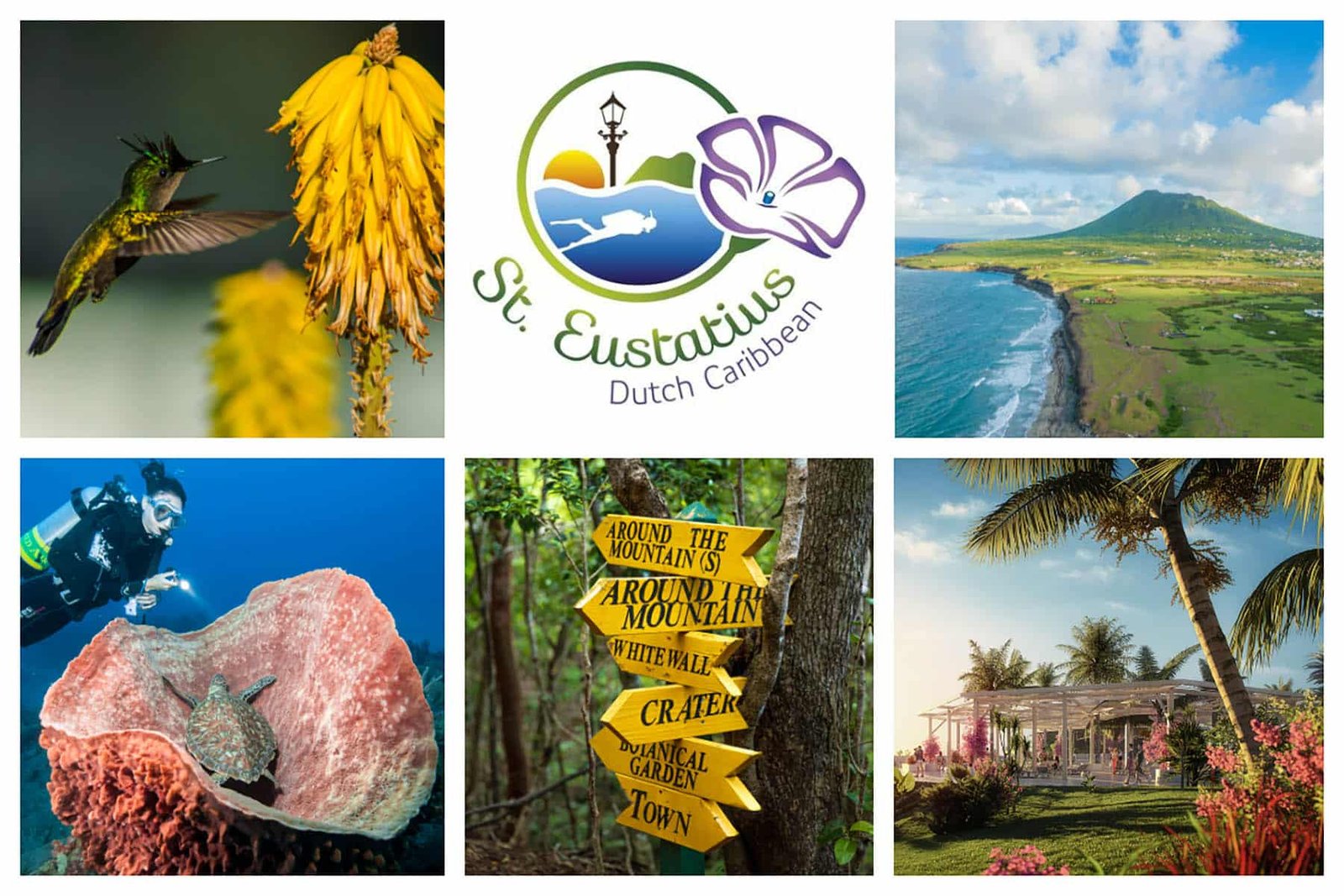 Sint Eustatius - Dutch Caribbean Island, Eco Tourism Destination, Nature, Hiking, Diving