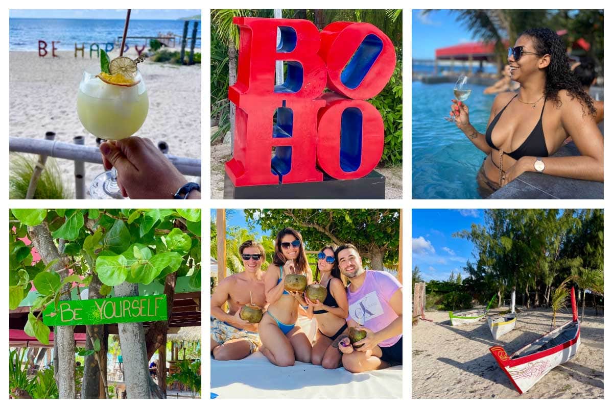 Boho Beach in Nettle Bay - Hidden Oasis right on the Beach, Lunch, Loungers, Beach Chairs, Cocktails I