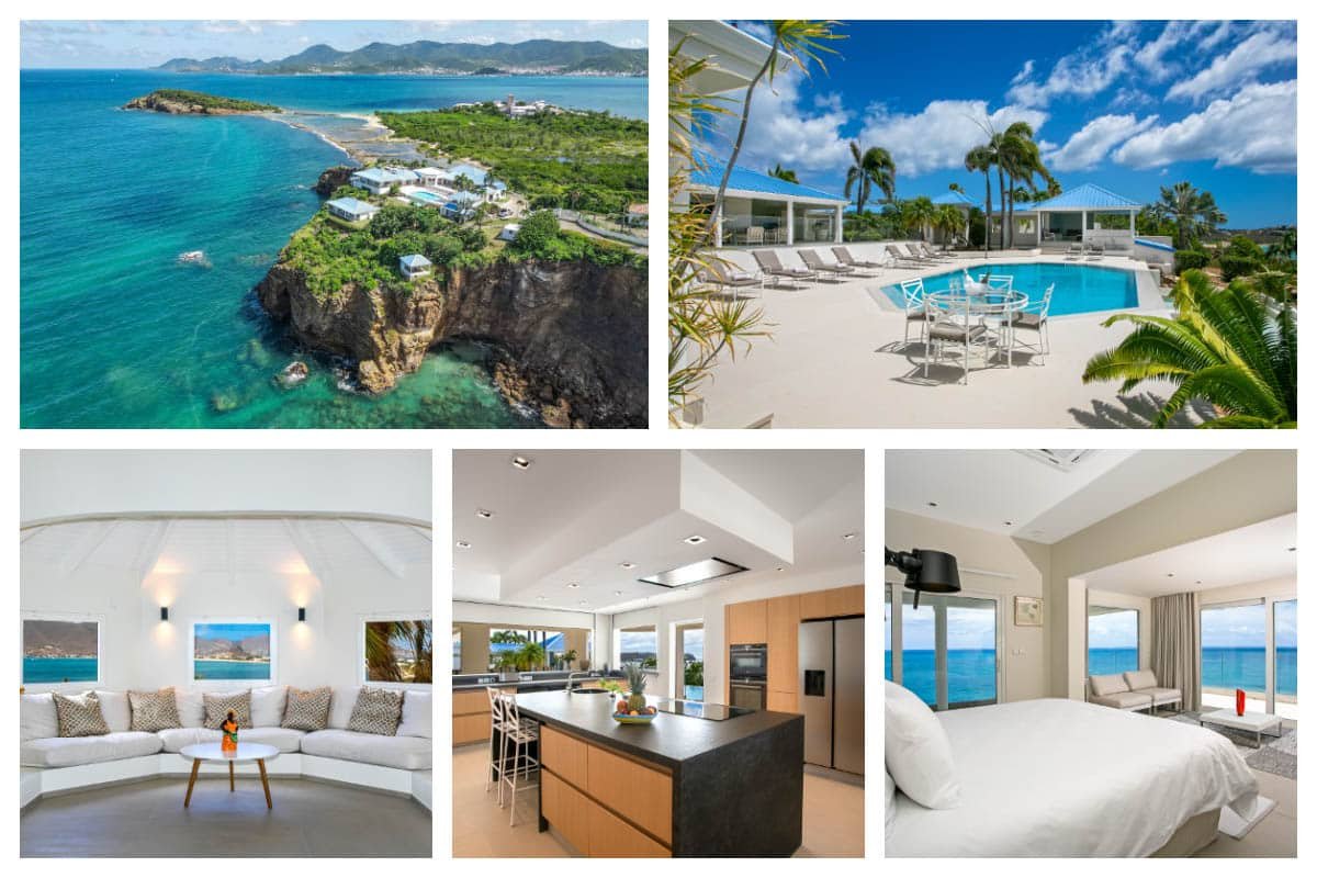 Esprit de la Mer - 5 Bedroom Villa overlooking Long Bay - Baie Longue