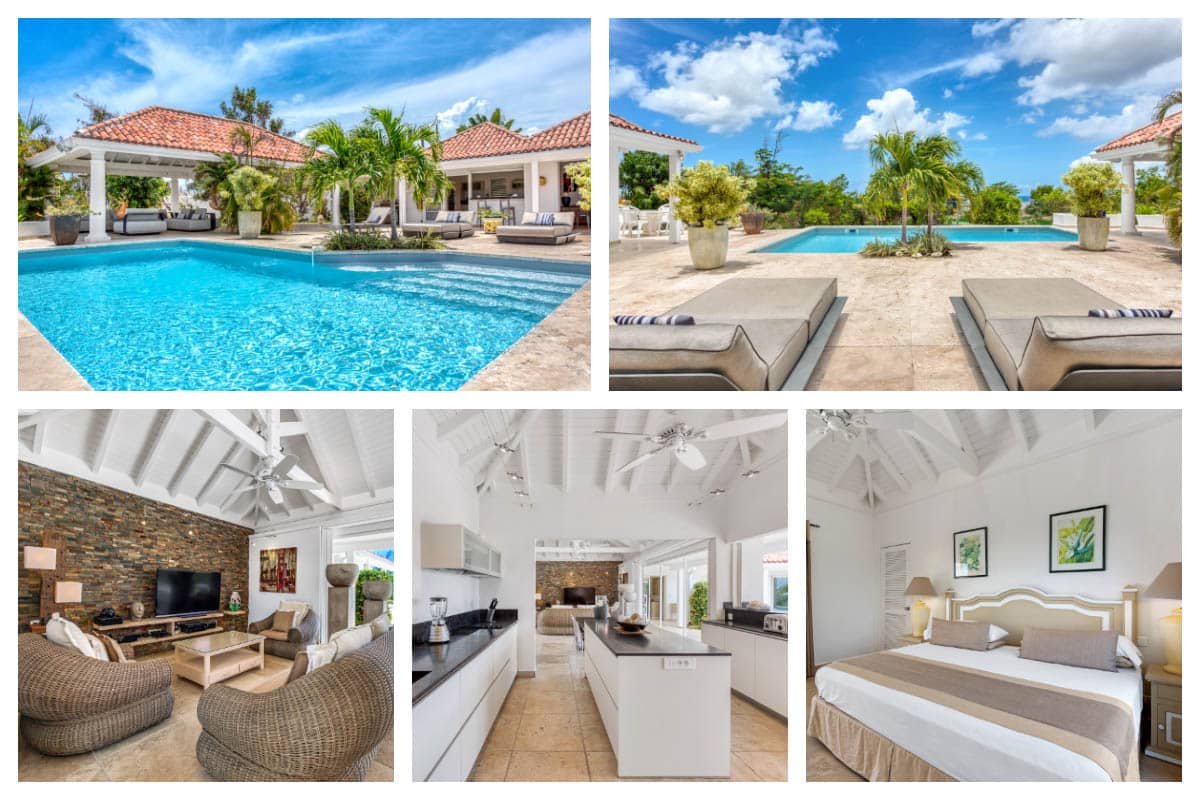 Villa La Nina - Terres Basses - 2 Bedrooms - Bathrooms - Natural Style, Pool - St. Martin I