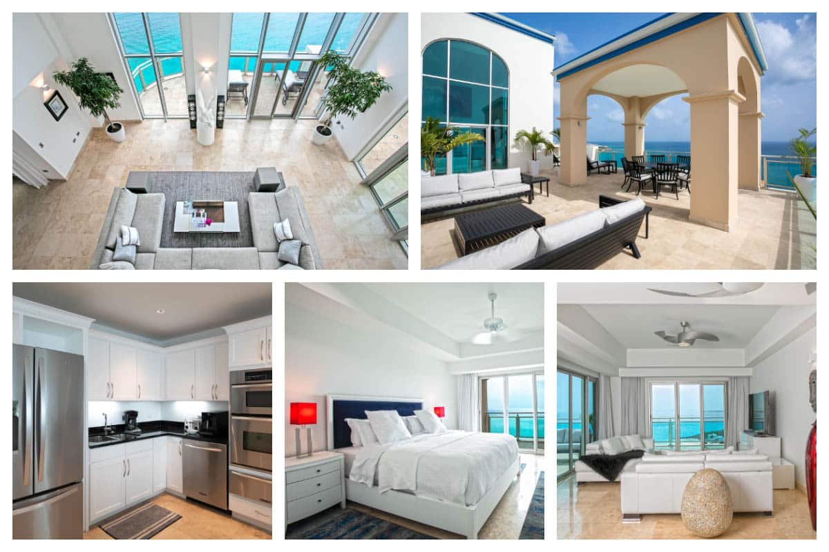 Etoile de Mer - 5 Bedrooms, 6 bathrooms - Pool, Ocean View - Cupecoy Beach