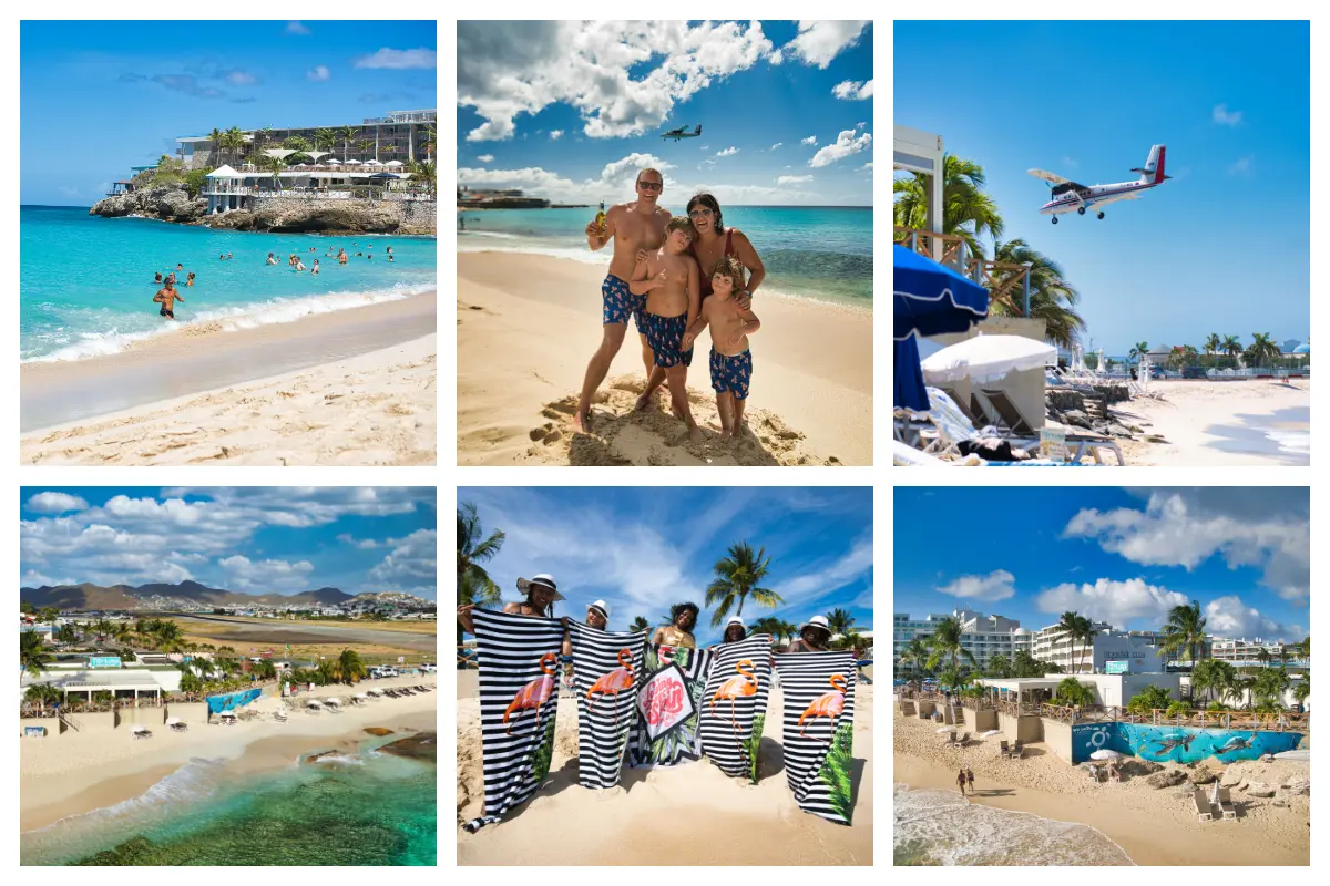 Maho Beach – Planespotting at this #1 Best Beach in the Caribbean – Best Cruise Activity Maho Beach - The #1 Tourism Attraction in the Caribbean - St Maarten HOT SPOT, St. Martin, SXM