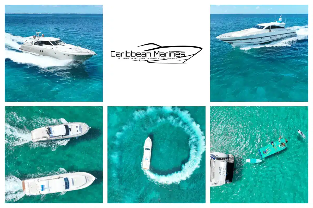Caribbean Marines Luxury Yacht Charters - Boat rental Agency SXM, St. Barths, Anguilla