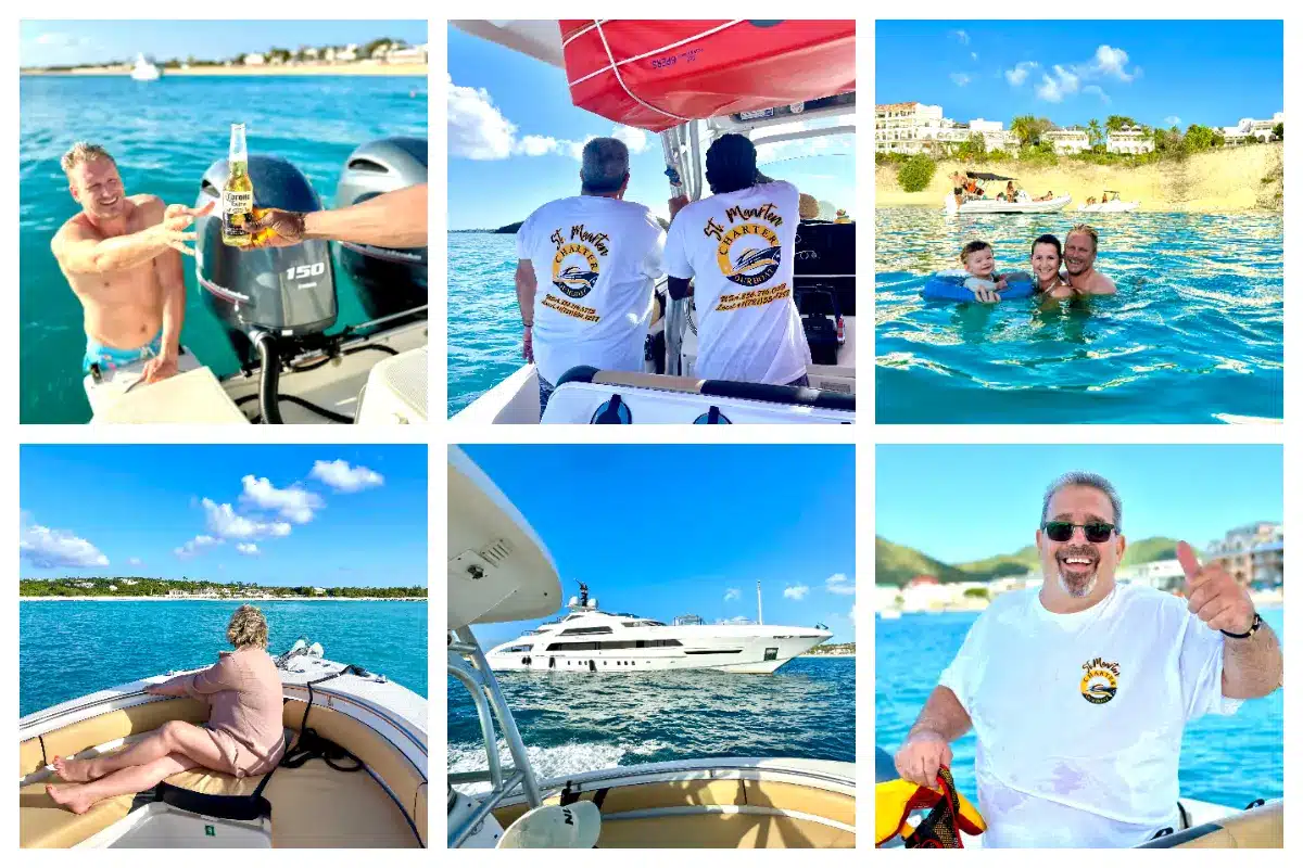 Best Private Charter for groups under 6 people in St Martin, St Maarten, SXM