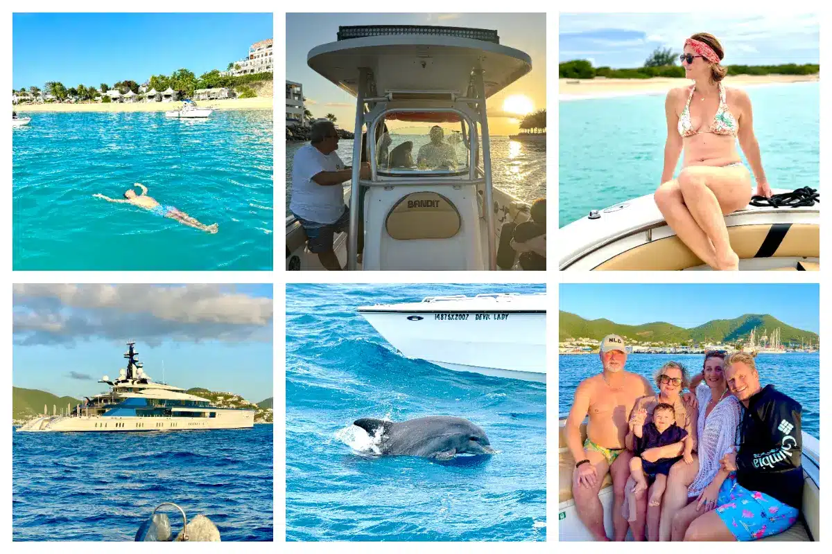 Private Charter in SXM, Anguilla or St Martin great for couples and small groups up to 6 people.