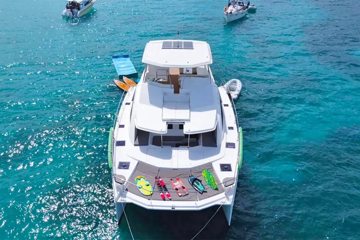 Vogue 51FT | Leopard Power Catamaran St. Martin- We Are! SXM