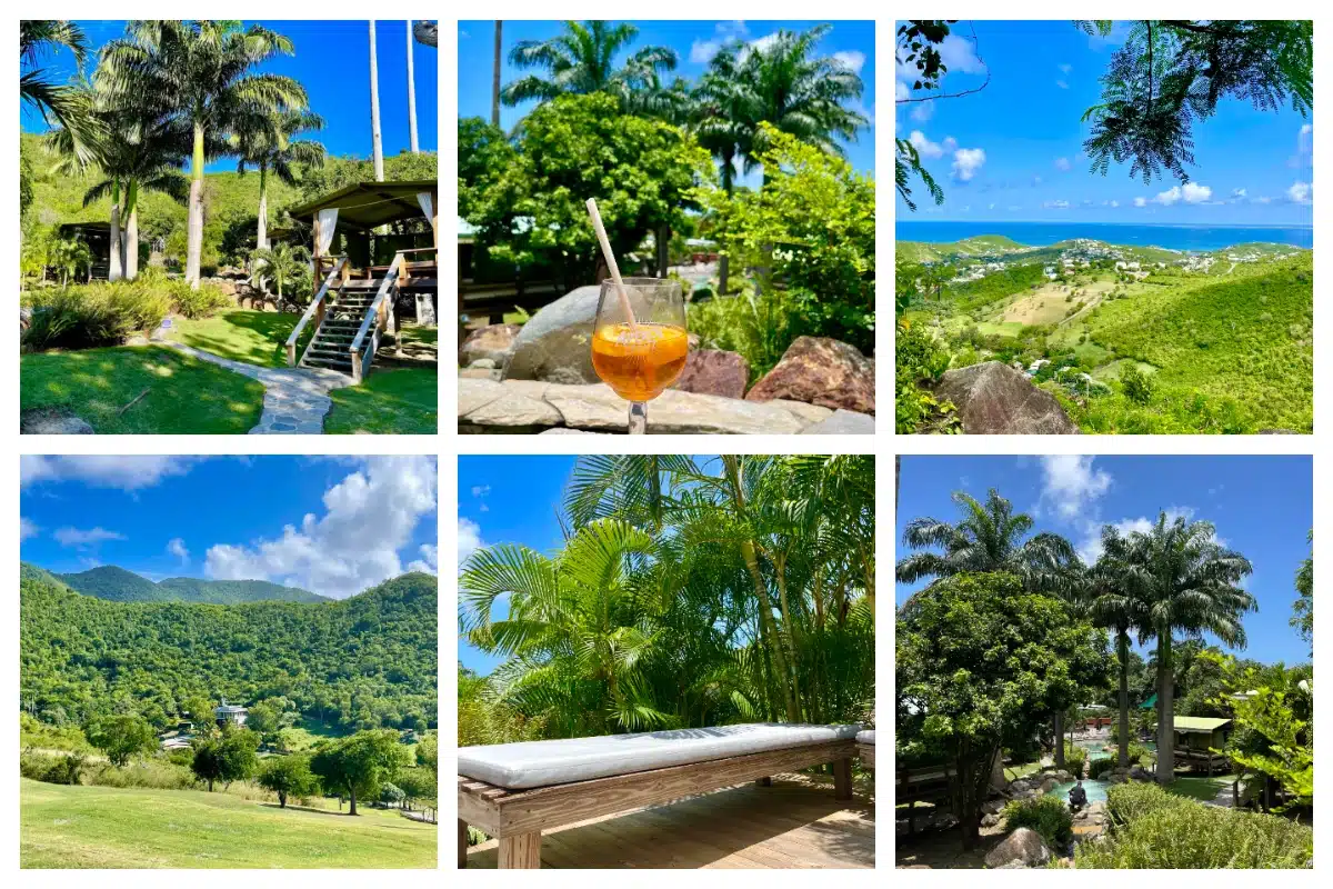 Colombier and Loterie Farm, beautiful views
