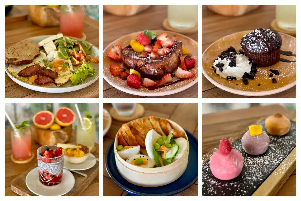 Kaz a Poke in Marigot – vibrant poke bowls and breakfast options from eggs to mochi