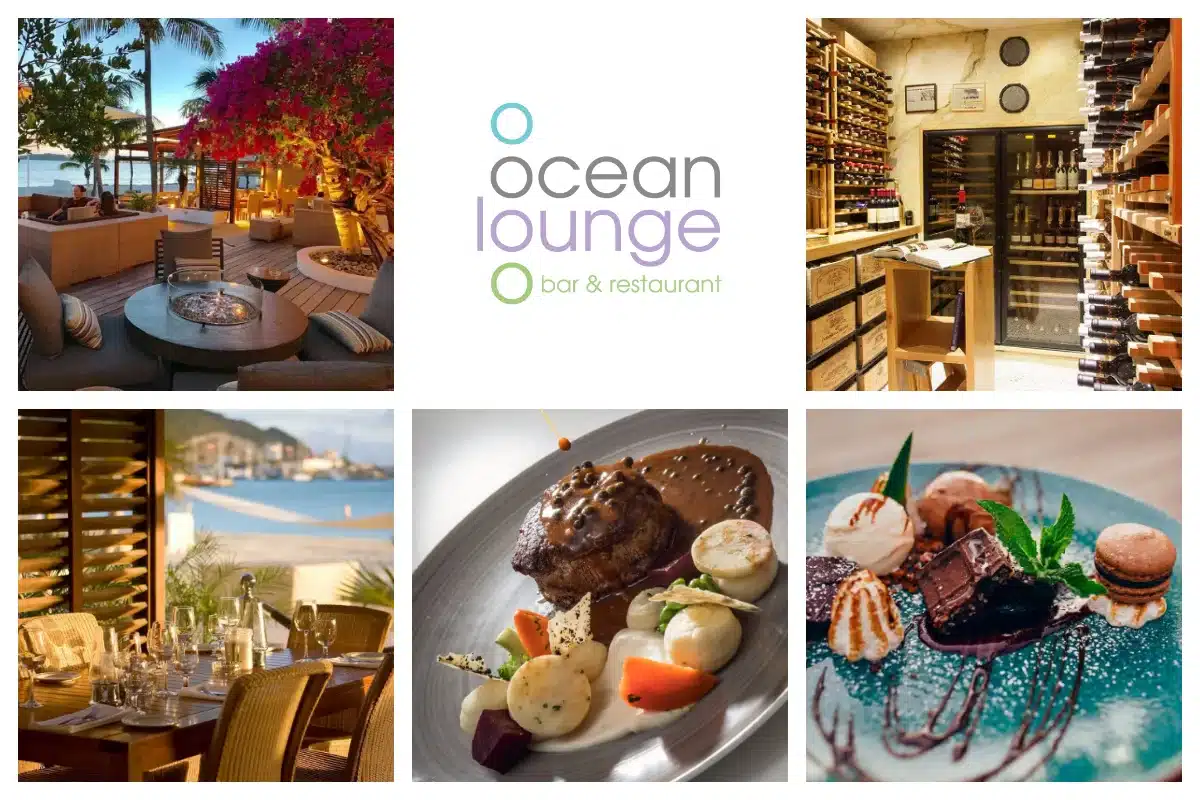 Ocean Lounge Restaurant in Philipsburg right on the Boardwalk