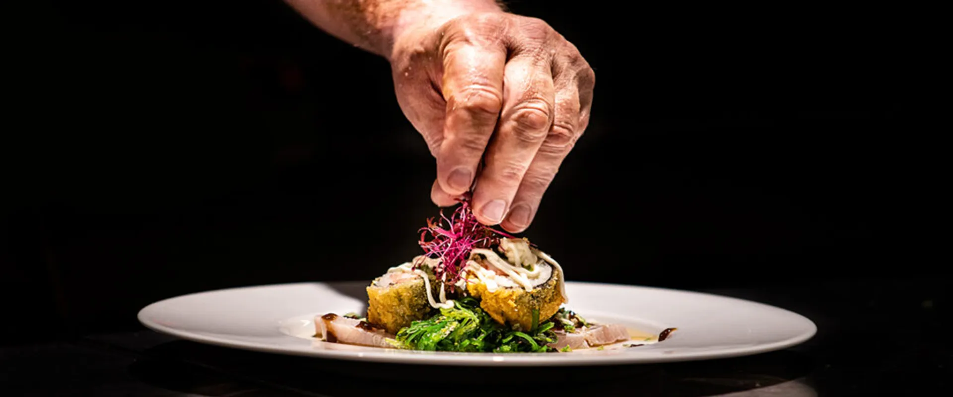 Assorted dinner dishes from open restaurants in St. Martin and St. Maarten during September 2024