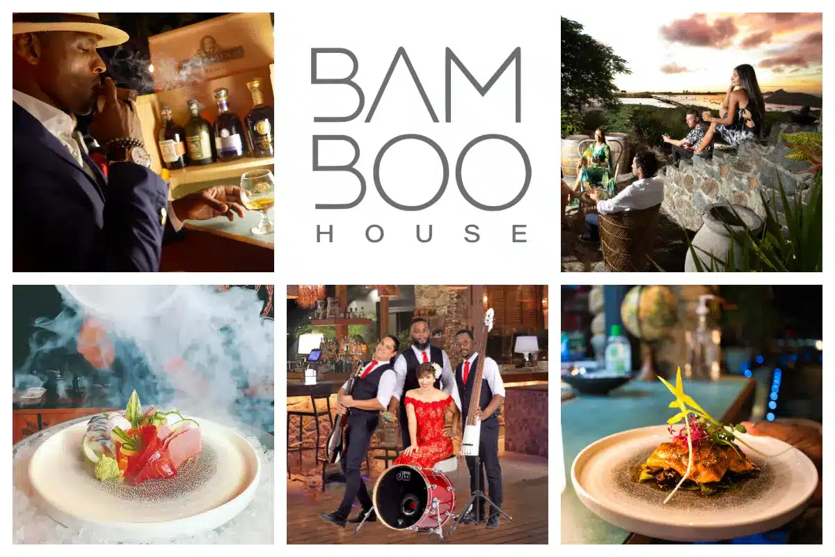 Bamboo House in Cole Bay - Amazing views, Sunset Spot with contemporary Asian cuisine and Craft Cocktails I