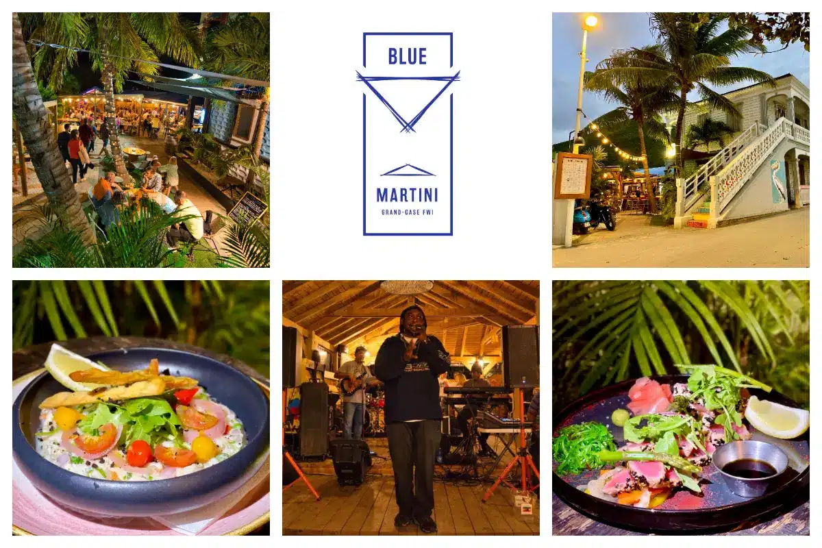 Blue Martini - Nightlife French Side - Party in St. Martin - Grand Case - The Original - Old House - Live Music