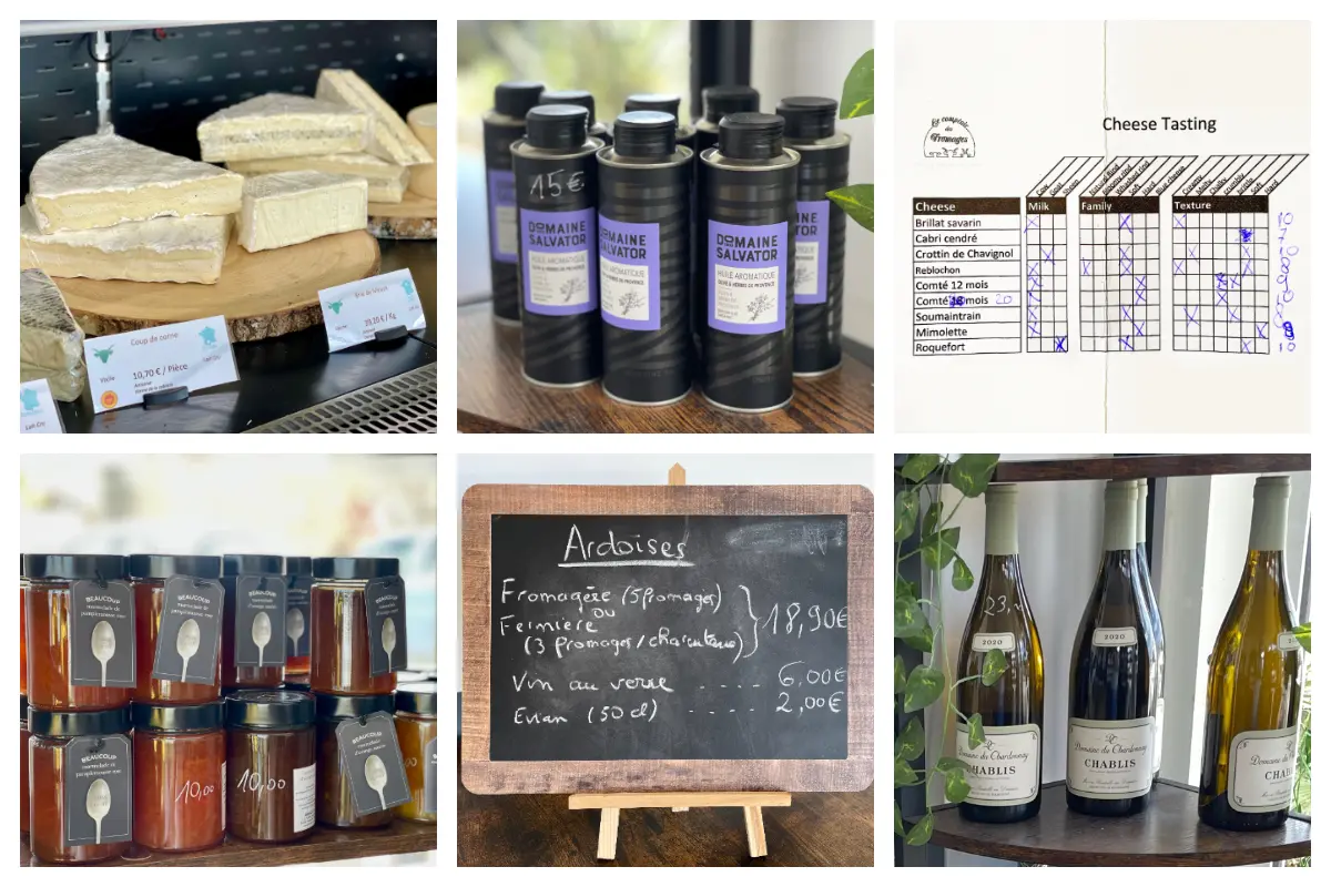 Cheese Shop in Marigot - Olive Oils, Jams, Fine Wines, Quality Cheese, Tastings