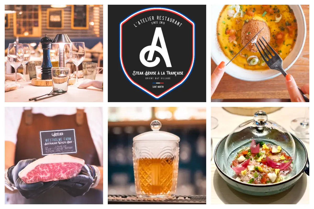 L'Atelier in Orient Bay - Steakhouse a la Francaise and Craft Cocktails I