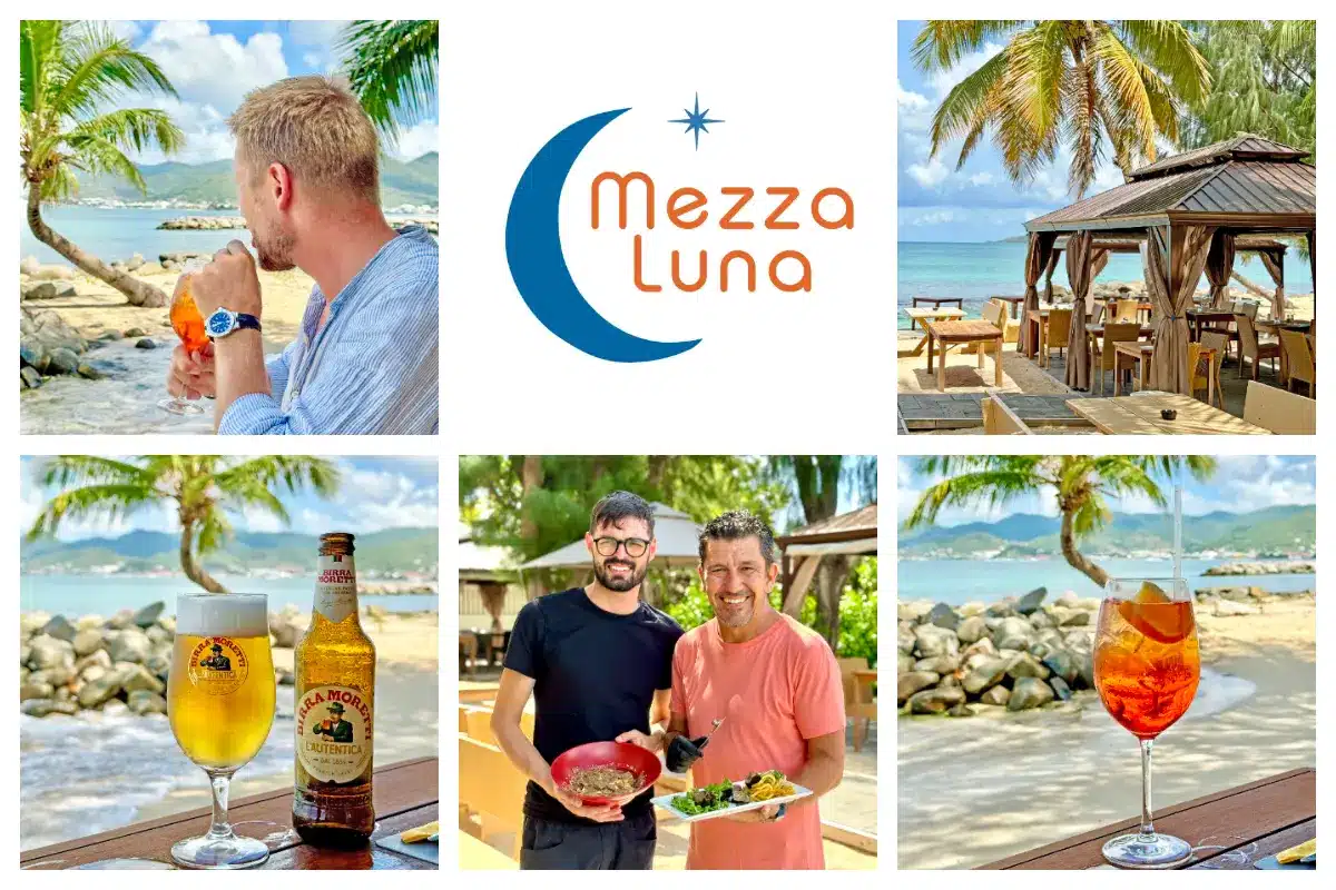 Mezza Luna on Nettle Bay Beach – Fine Italian Cuisine on the Beach – Lunch and Dinner on Hidden Beach Mezza Luna on Nettle Bay Beach - Fine Italian Cuisine on the Beach - Lunch and Dinner on Hidden Beach