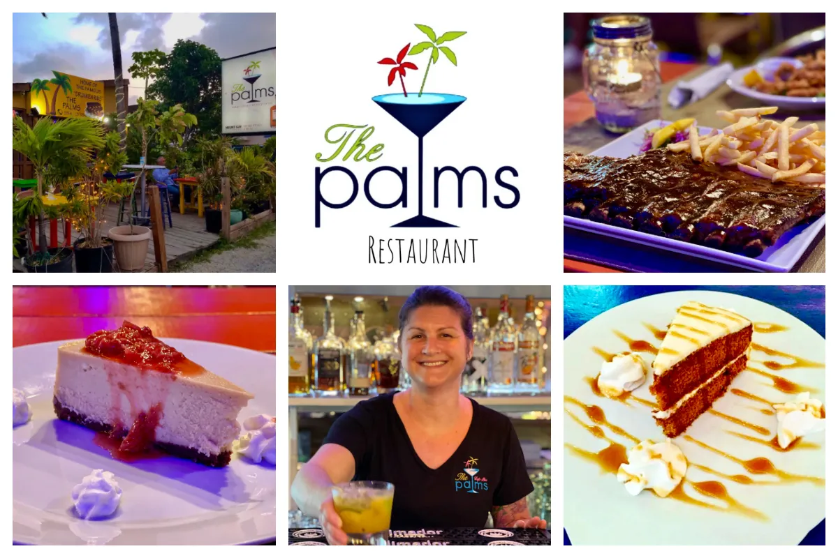 THE PALMS restaurant simpsonbay