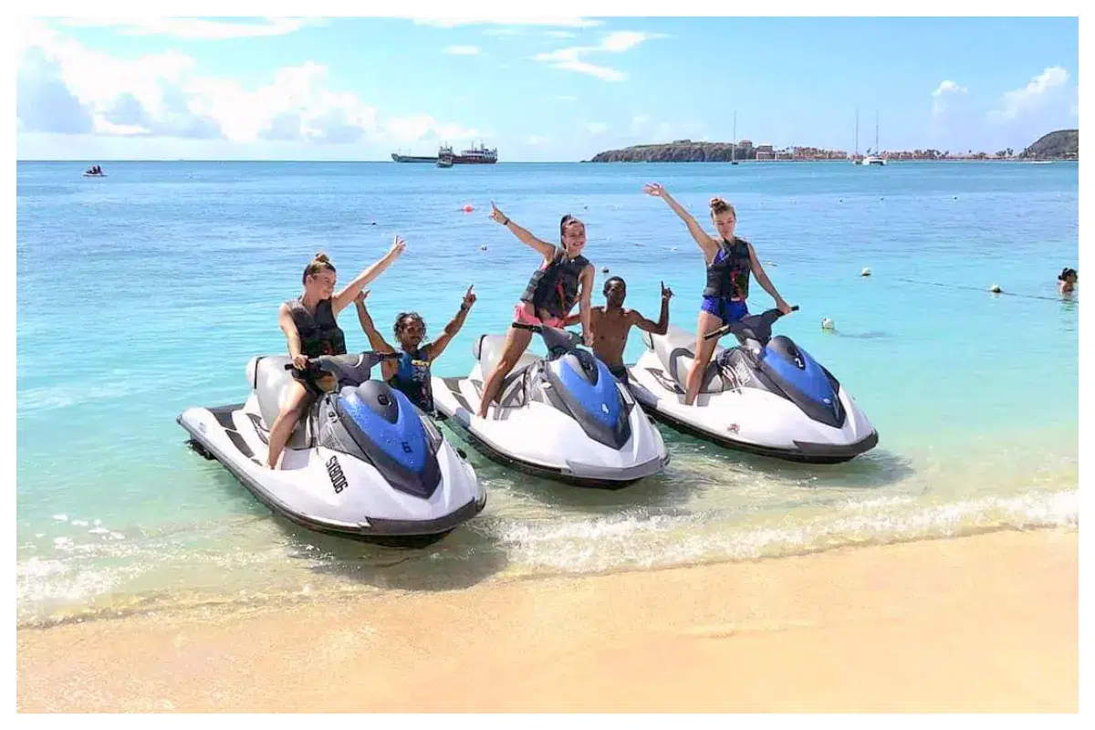 WaterSports, JetSki on the Boardwalk, Philiosburg