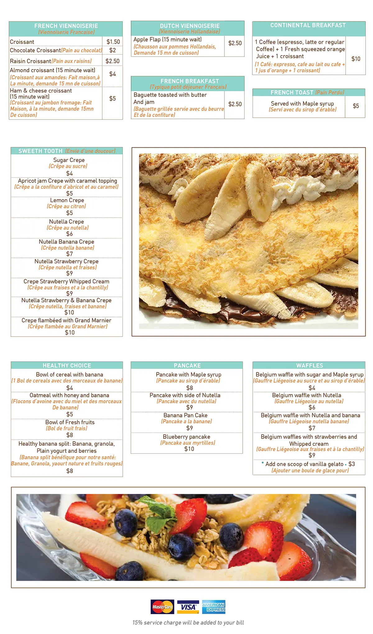 Page 4 Breakfast at Rendez Vous Lounge