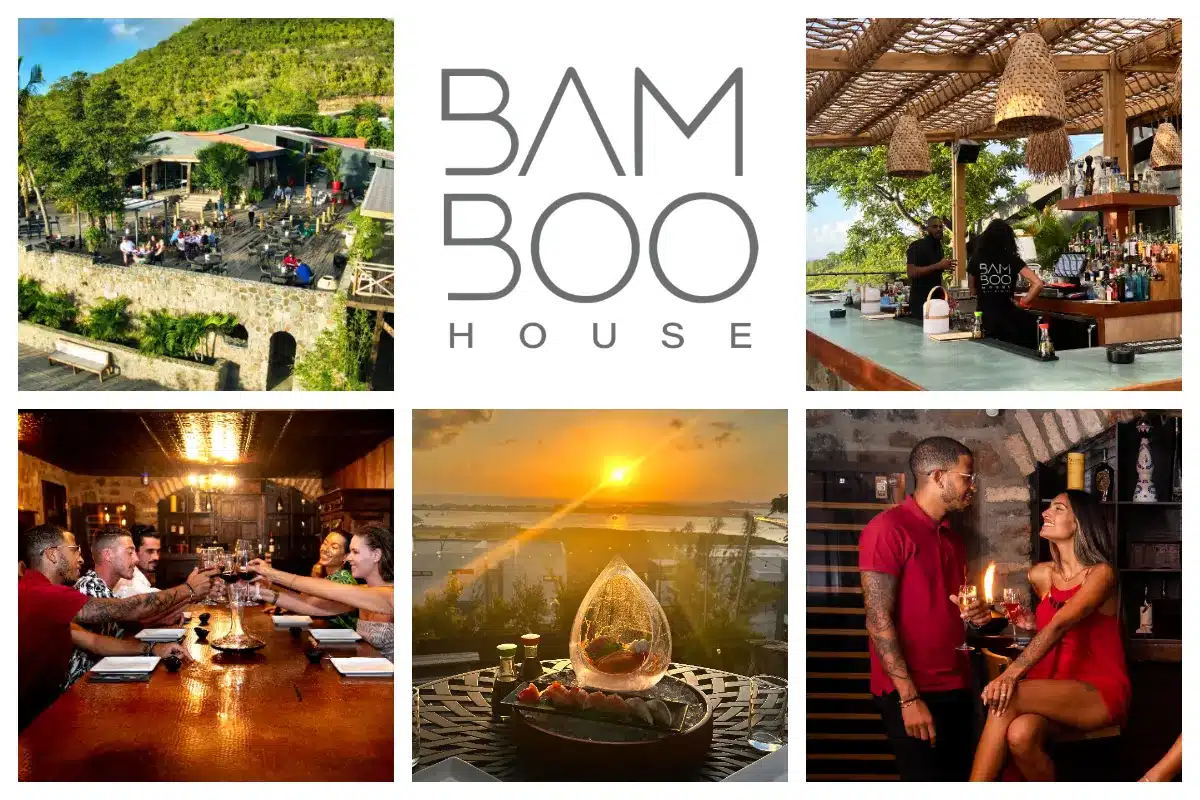 Bamboo House in Cole Bay - Restored 19th Century Sugar Mill - Best Restaurant in Simpson Bay intro 2