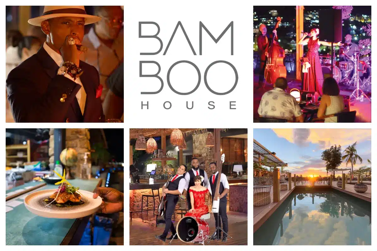 Bamboo House in Cole Bay - Restored 19th Century Sugar Mill - Best Restaurant in Simpson Bay intro