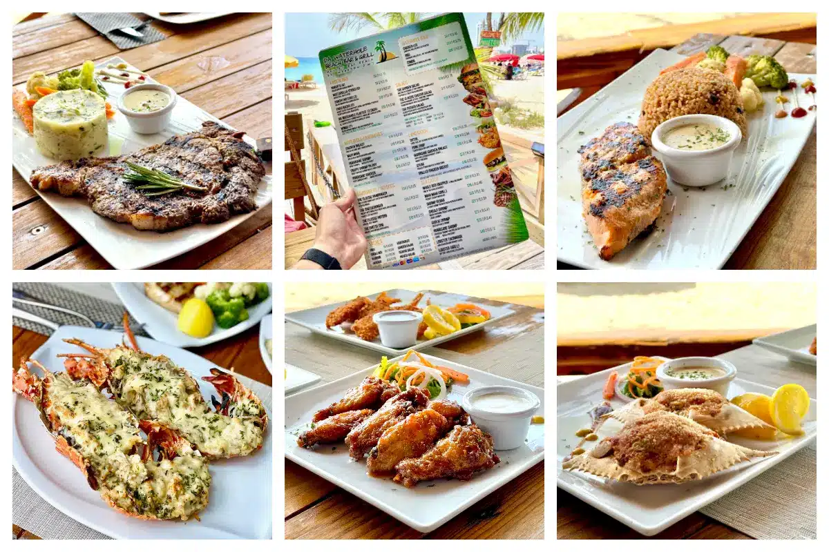 Da Waterhole Beach Bar & Restaurant - Local BBQ Food, Caribbean Dishes, Creole, Jaimaican, SXM