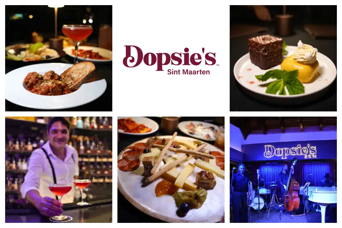 Dopsie's Restaurant with Jazz and Blues LIVE MUSIC - Italian Cuisine and Steaks in SXM