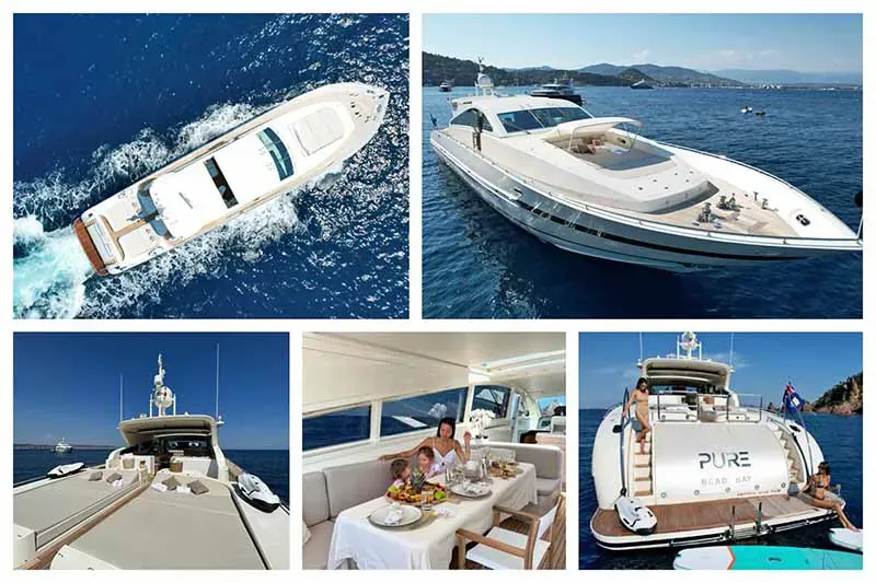 Mega Yacht Pure 90FT - Luxury Yacht on st.Maarten/St.martin
