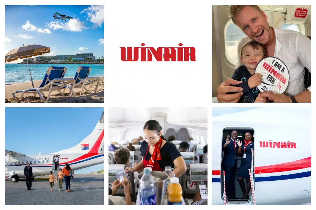 Winair Airlines - The perfect way to island hop the Caribbean islands from St Maarten, St Barths, Saba, Antigua, etc.
