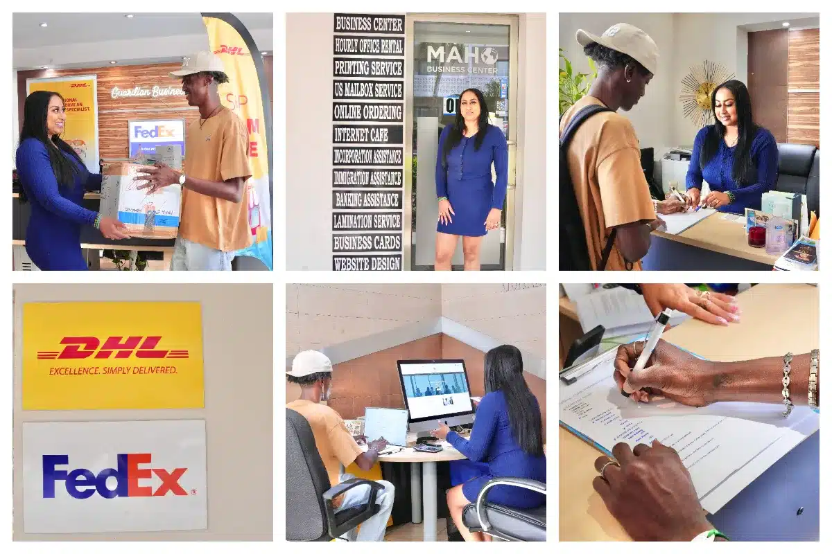 Guardian Business & Management Services - DHL FedEx , Shipping in SXM intro 2