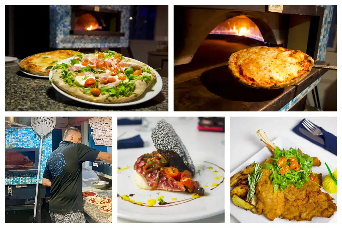 Isola Service with a smile and Authentic Italian brick oven Pizza - Italy in SXM S