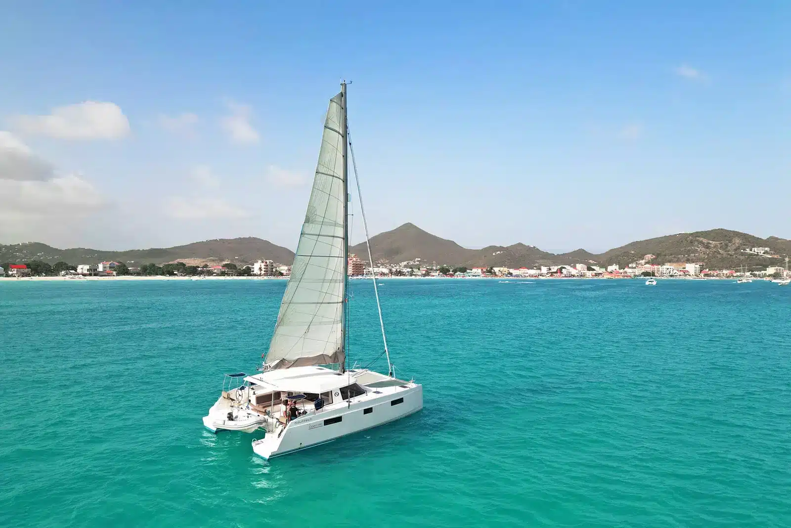 Be Happy, Nautitech 40 Open Sail Catamaran - Day Charter SXM I