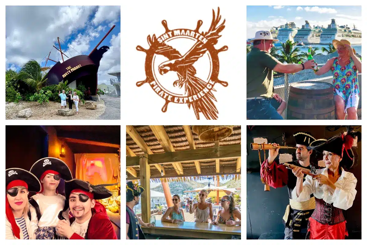 Family-Friendly Pirate Experience in Philipsburg | Top Kids Activity in St. Maarten The Rusty Parrot Pirate Experience - Location Philipsburg St. Maarten - Best Family and Kids Activity
